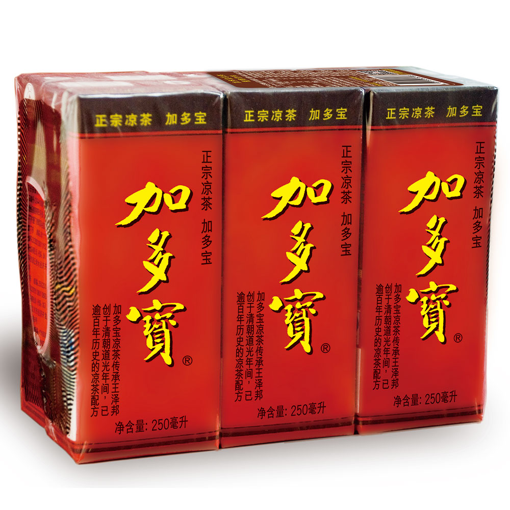 【天猫超市】加多宝凉茶250ml*6/组 让更多人喝的凉茶 天然健康