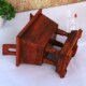 Laos Red Sandalwood Prosperity and Longevity Integrity Incense Burner Wealth-Attracting and House-Protecting Ornament Housewarming Gift