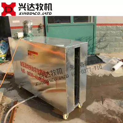 Broiler cage raising equipment dung tray cleaning machine factory direct sales