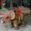 You can ride and walk simulation large mechanical silicone dinosaur will move will be called shock low-cost amusement park square