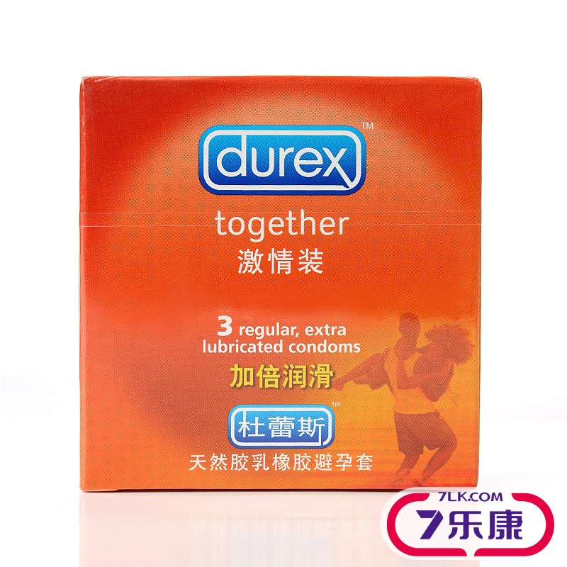 杜蕾斯避孕套激情装3只 加倍润滑 安全套夫妻成人用品 安全套