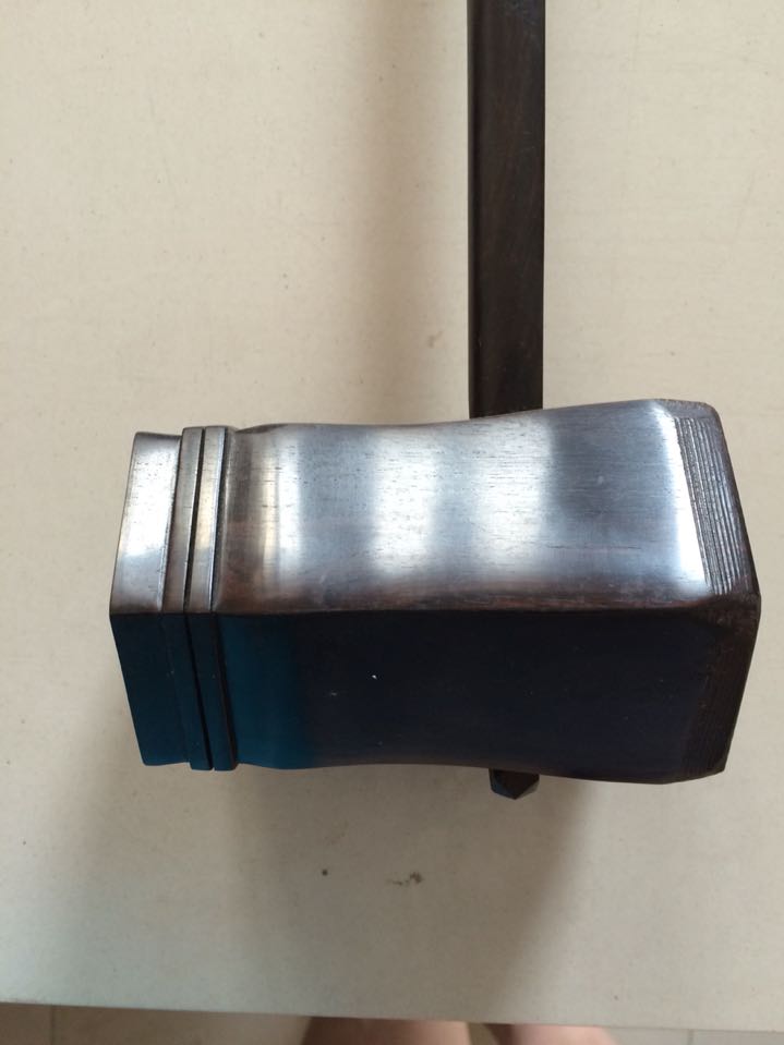 Ebony Jing Erhu Frame Pole Tube Semi-finished Blank Xipi Erhuang Jing Er Hu Qin Rod Accessories