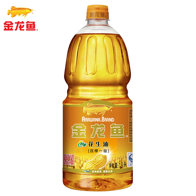 【天猫超市】金龙鱼 特香花生油 1.8L/桶