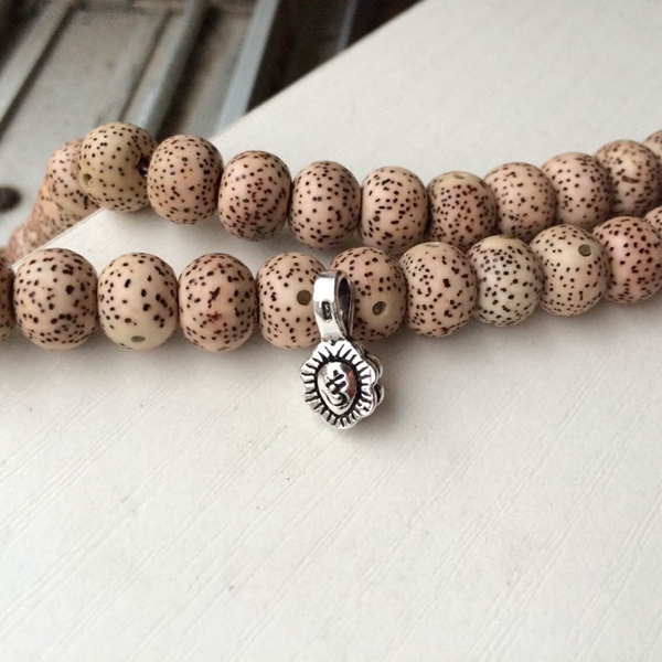 Traditional style 925 silver card Shen Sheng Bodhi Tip Buddha string accessories playing with DIY accessories