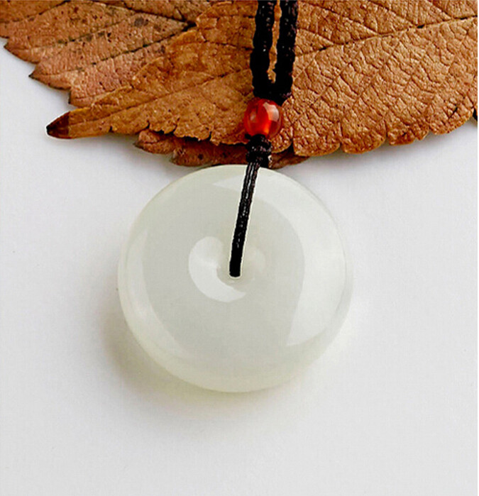 And Tian Jade White Jade Green Jade Pendant Pendant Jade Pendant Jade Pendant Jade Pendant Jade Pendant Jade Pendant Jade Pendant and Men and Women's Couple Ping An Buttons-Taobao