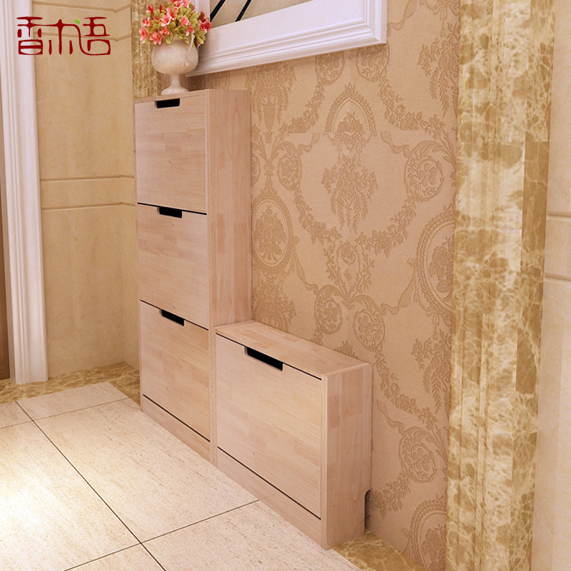 香木语木质超薄开门门柜