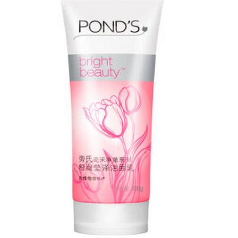 【天猫超市】Ponds/旁氏洁面亮采净白系列粉润莹泽洁面乳100g