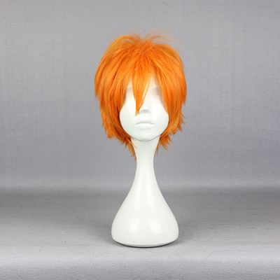 taobao agent Mcoser anime wig Volleyball Teenagers Ri Xiangyang Orange COS wig