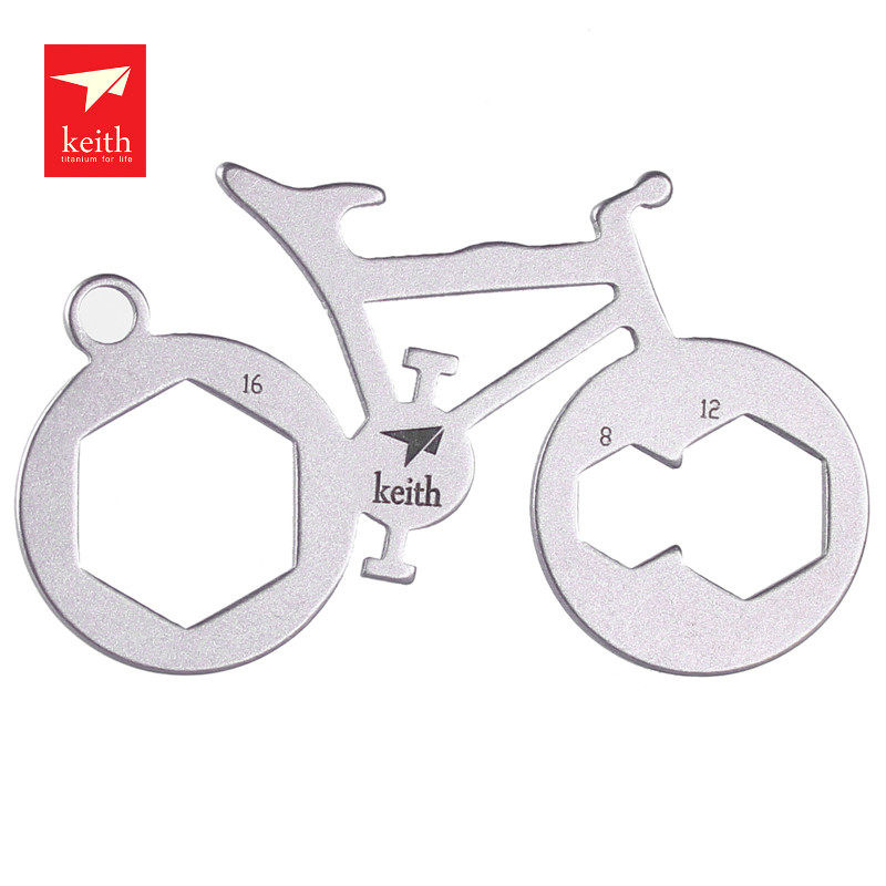 KEITH/铠斯 钛工具开瓶器挂饰吊牌 KR1303