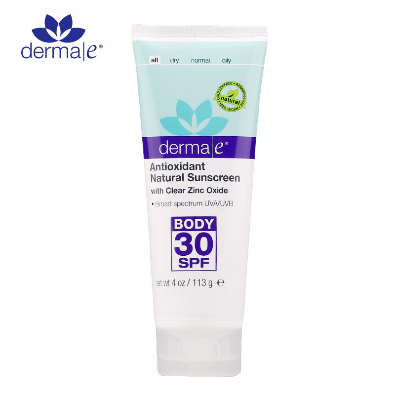 Derma E/德玛依天然抗氧化身体防晒乳SPF30