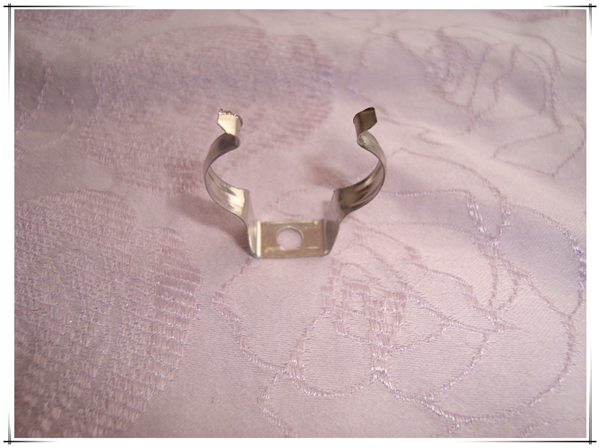 H tube lighting tube clamp fixing buckle lighting tube steel card lighting tube clamp buckle straight tube lighting tube clamp