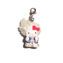 Japanese SanrioHello Kitty Kabuki series bag pendant zipper small pendant (mirror Lion)