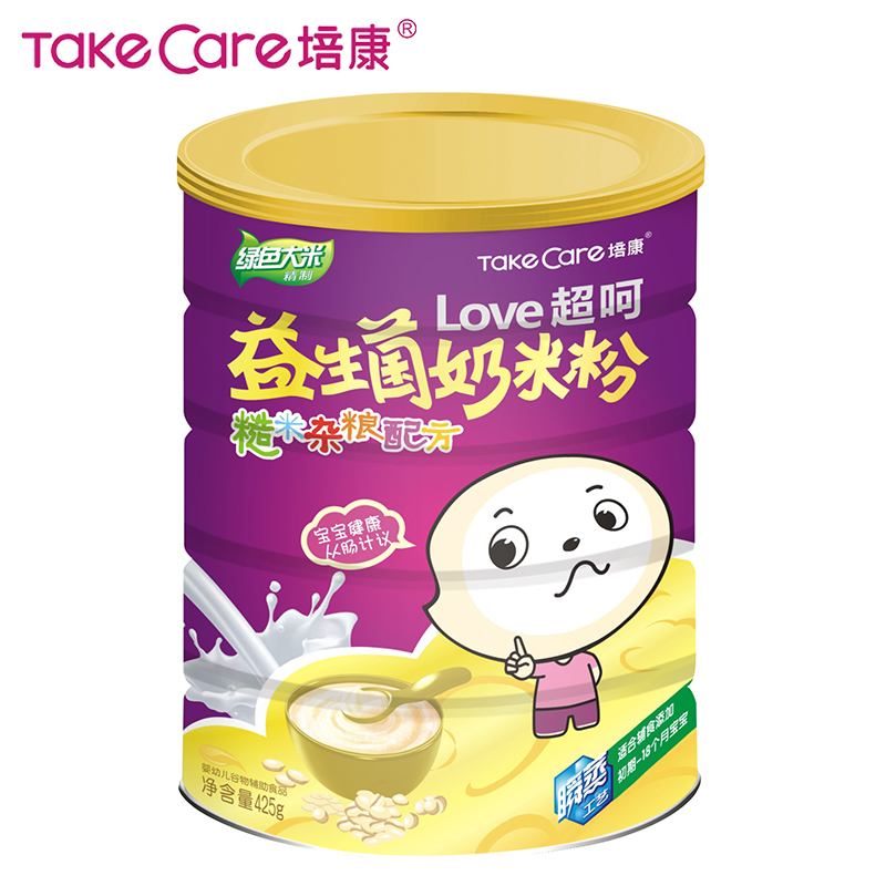 【糙米粗粮】益生菌米粉培康婴儿米粉宝宝营养辅食米粉米糊123段