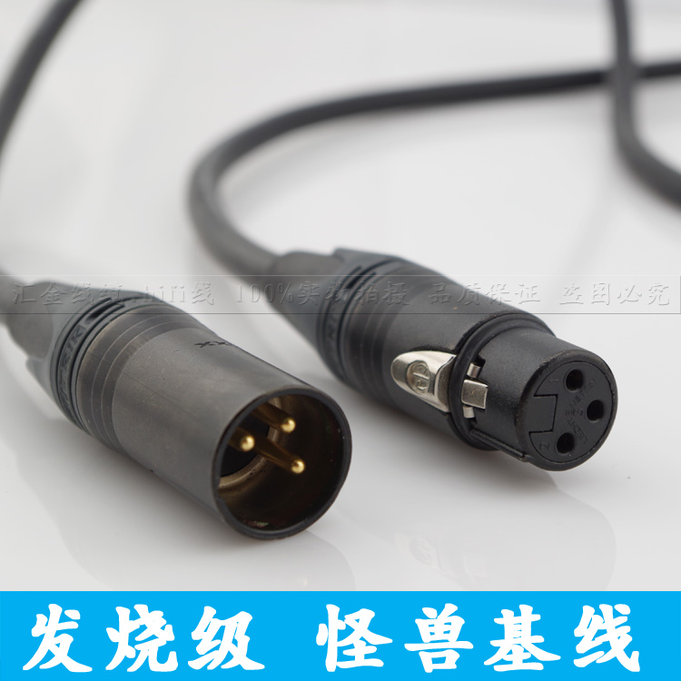 Monster 500 NEUTRIK Gilded Canon Head Microphone Line Balance Line Listening on speaker Line Caron Notre Dame