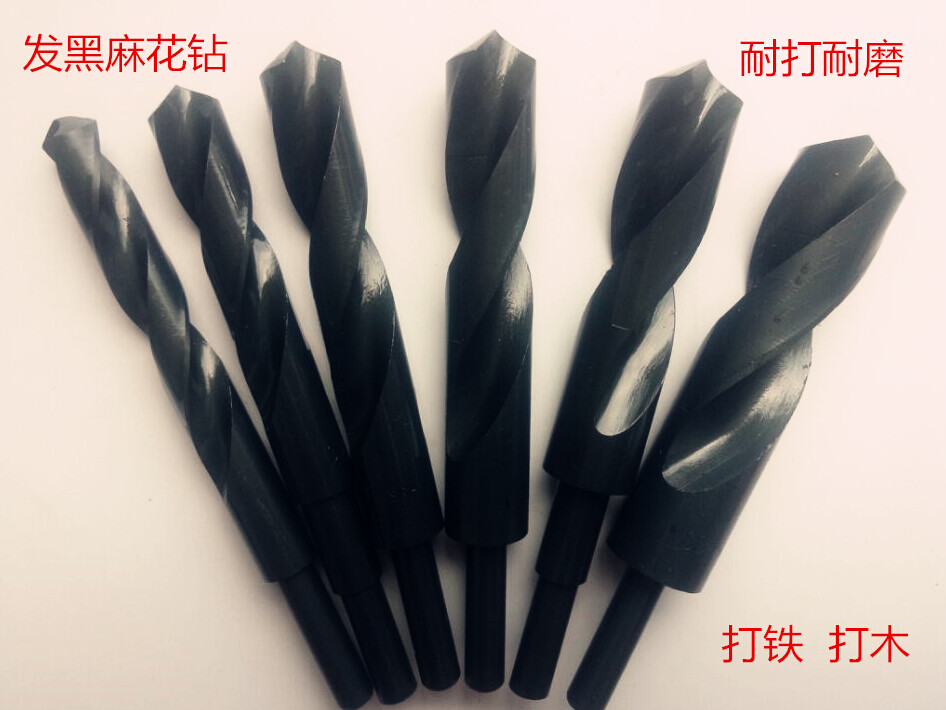 Twist-in-twist drill hair black resistant to abrasion and iron beating wood 14 15 15 18 18 20 22 25