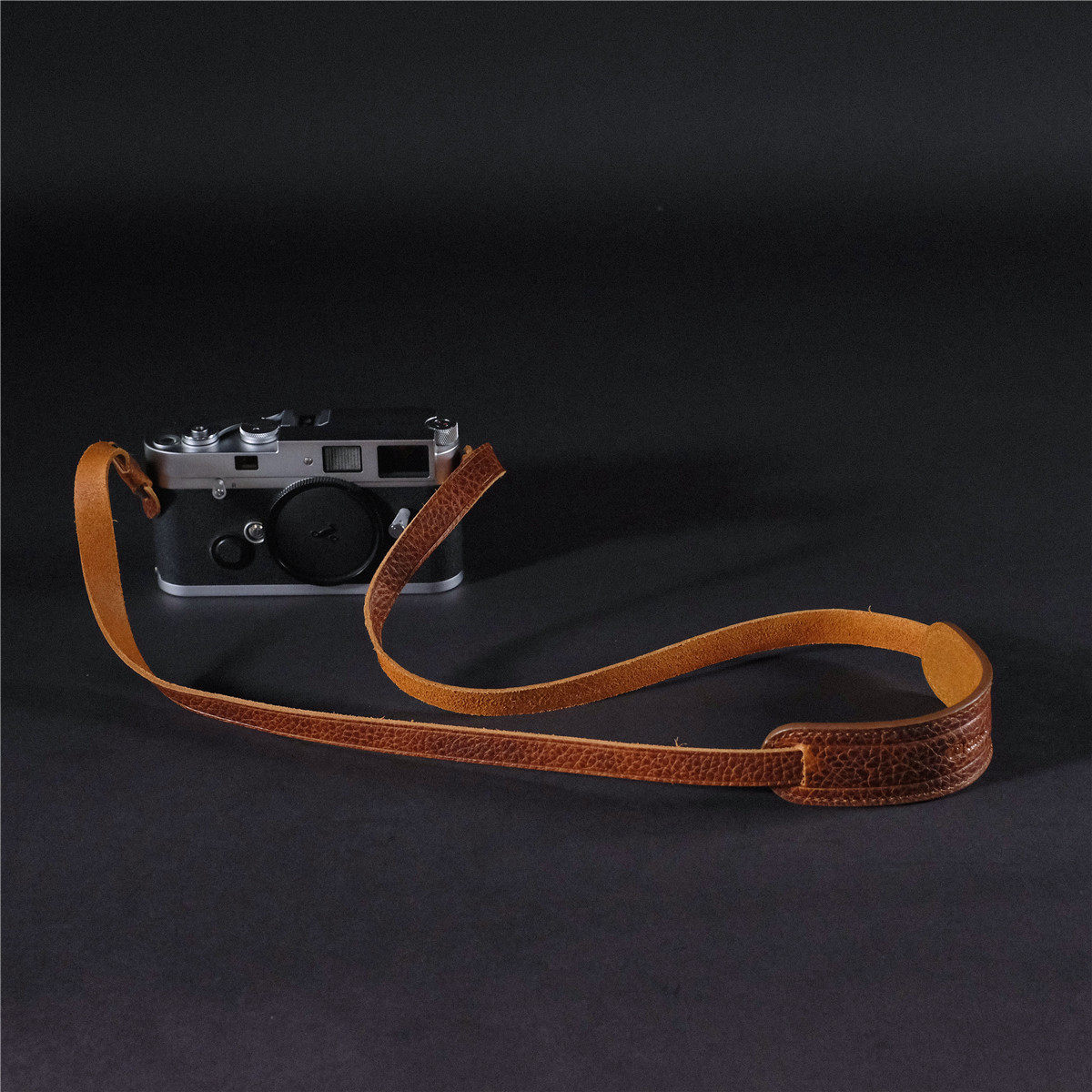 cam-in Italian original vegetable tanned cowhide camera baby bag shoulder pad round hole interface LCS-00603