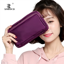 XINRAN  ZJ multilayer pull waterproof mini small in hand with inclined satchel shoulder wrist woman with carry-on bag