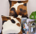 Gối da bò Châu Âu và Châu Mỹ da bò màu vàng hoa văn lông thú giả gối sang trọng gối giường sofa xe đệm thắt lưng - Trở lại đệm / Bolsters Chăn văn phòng Canifa Trở lại đệm / Bolsters