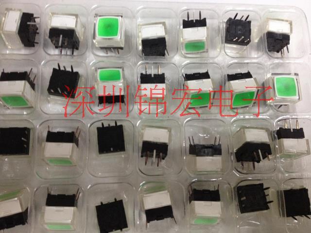 Supply the original Japanese NKK tap button switch JB - 15 with light green
