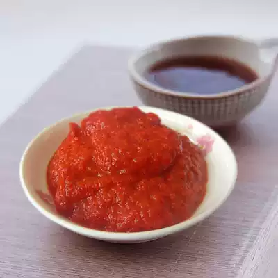 Anhui Anqing specialty farmhouse handmade chili sauce chili sauce without any added bottle 500g