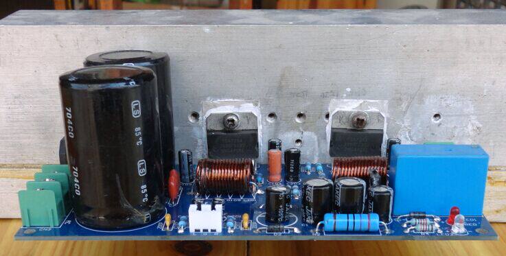 Singapore imported TDA7294 two-channel speaker protection integrated audiophile-grade beautiful sound amplifier board finished product