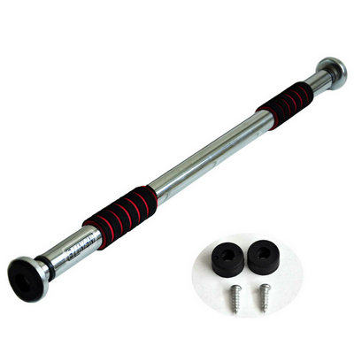 Seamless thickened thickened single bar Indoor fitness equipment Single bar Children's swing frame Household door single bar arm force device