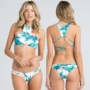 Châu Âu và Hoa Kỳ bãi biển đồ bơi bikini gợi cảm backless bầu trời xanh tụ tập tam giác bikini nóng bỏng tắm phù hợp với phụ nữ shop do boi