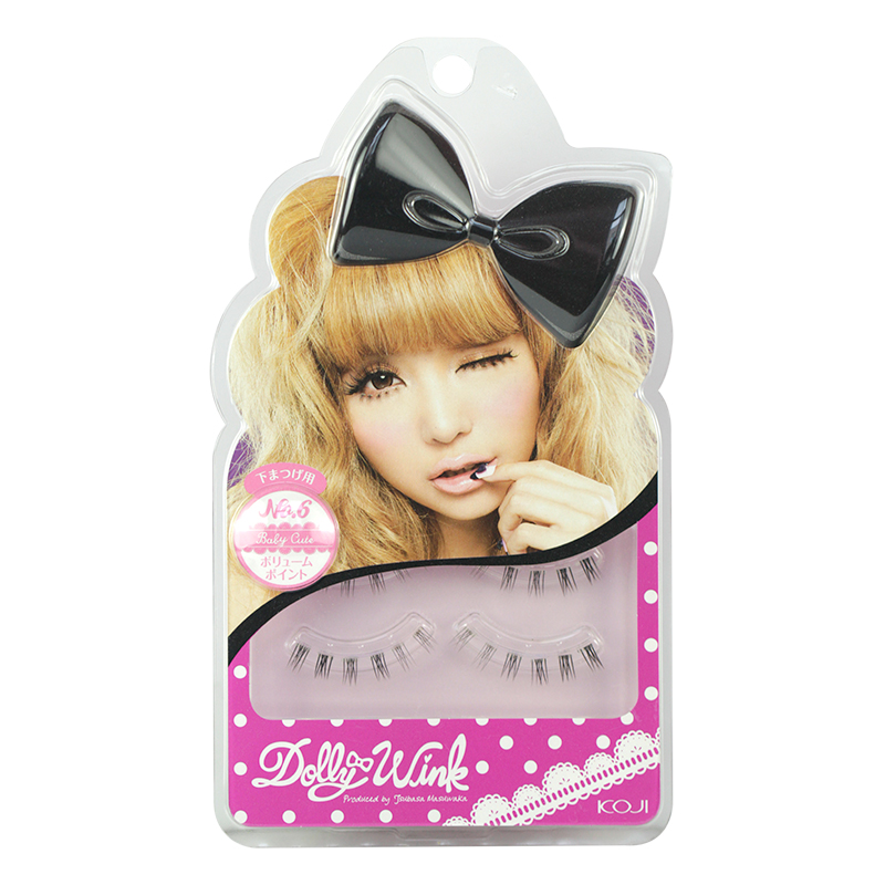 KOJI蔻吉 益若翼 Dolly Wink 假睫毛下睫毛专用No. 6 俏丽宝贝