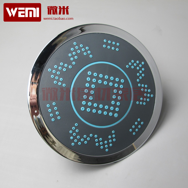 Overall shower room shower shower Shower Roof Spray Fixed Shower handle wearing plate mounting electroplating about 8 inch 20cm