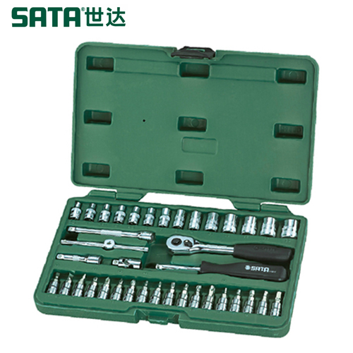 Sleeves and accessories SATA Shida auto repair auto maintenance tools 38 pieces 6 3MM series sleeve set 09002