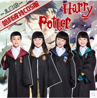 Harry Potter COS Quần áo Harry Magic Áo choàng Áo choàng Gryffindor COSPLAY Đồng phục trường đồ cosplay mèo