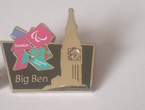 London 2012 Olympic Games Badge Paralympic Official Badge Big Ben Badge