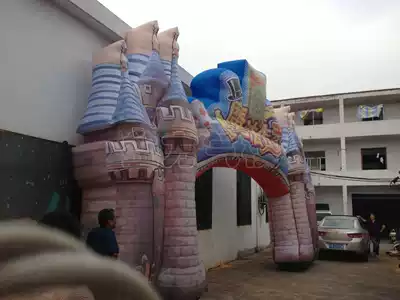 Custom-made Halloween inflatable shaped arch fixed model Holiday celebration opening promotion outdoor promotion air model