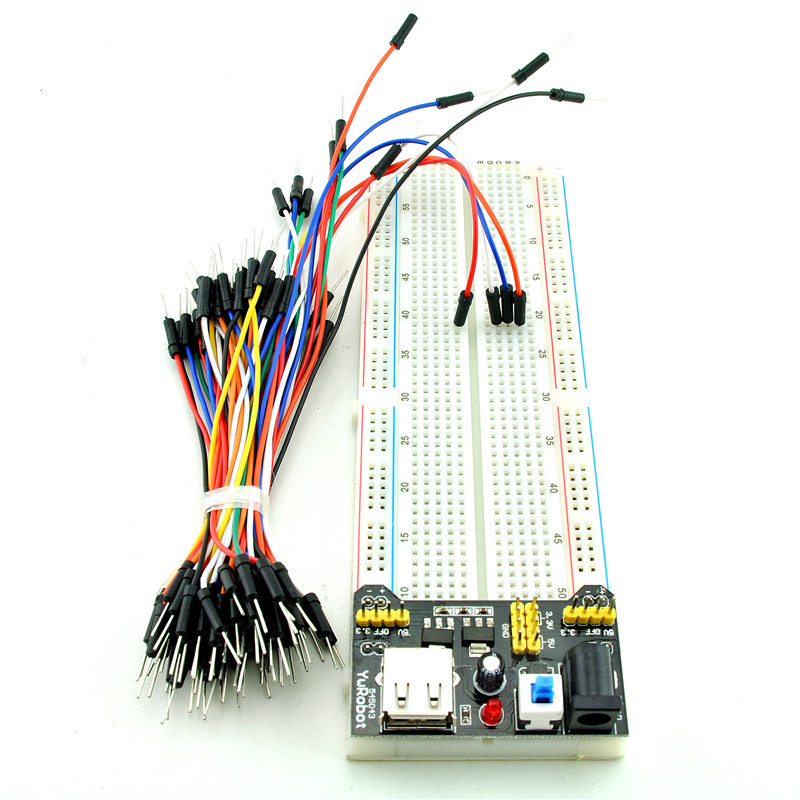 MB102 big breadboard power module 65 bread line DIY special kit