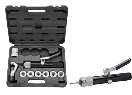 Original Clothing Taiwan Dazzling Oil Pressure Type Pipe Expander Group Super Labor-saving Big Spec Flared Tube Expander Tube Expander Suit