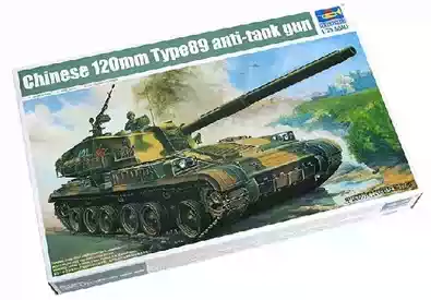 Trumpeter Model 1 35 China Type 89 120mm self-propelled anti-tank gun (with internal structure) 00306