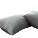 Muji Nhật rửa sạch bông bông gối lưới đơn gối mẫu 48x74m bông một cặp được nạp - Gối trường hợp Gối trường hợp
