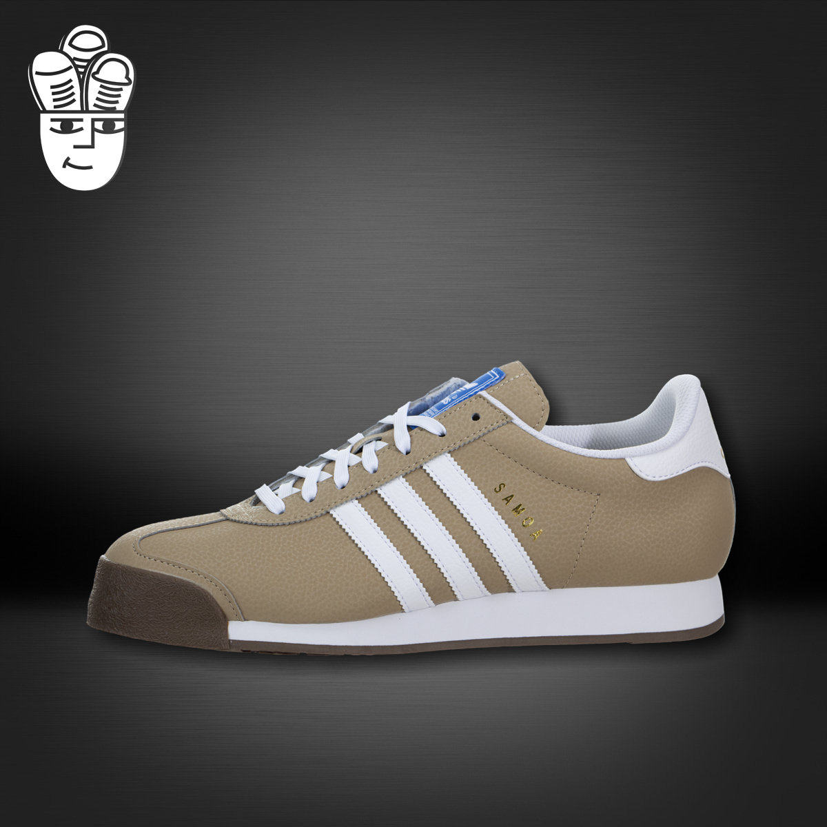 阿迪达斯 Adidas Samoa 三叶草男子潮鞋 复古板鞋 运动休闲鞋
