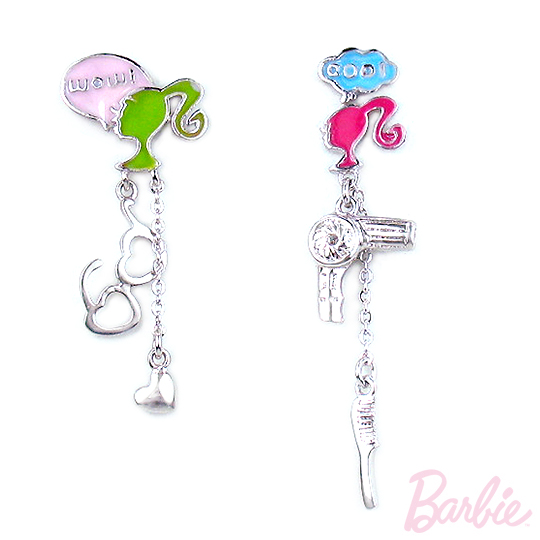 【Barbie】叽哩瓜啦耳环 PayEasy官网直邮