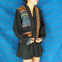 Thiland Hmong Taibei mountain tribe vintage blue dyed ancient cloth