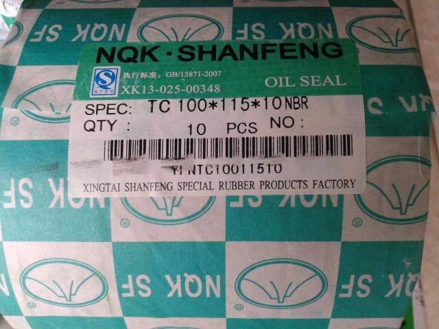 TC Skeleton Oil Seal 100X115X10 Good Rubber NQK