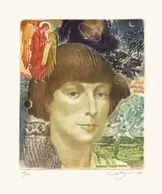 Ukraine-David Bekker-Printmaking Collection ticket-HB11