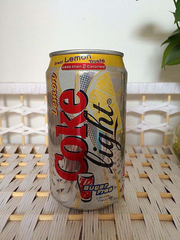 Coca-Cola Diet 2003 Hong Kong Lemon Flavored Can