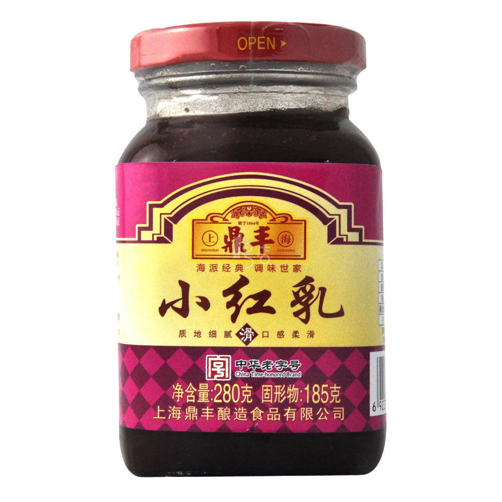 鼎丰 小红腐乳 280g/瓶