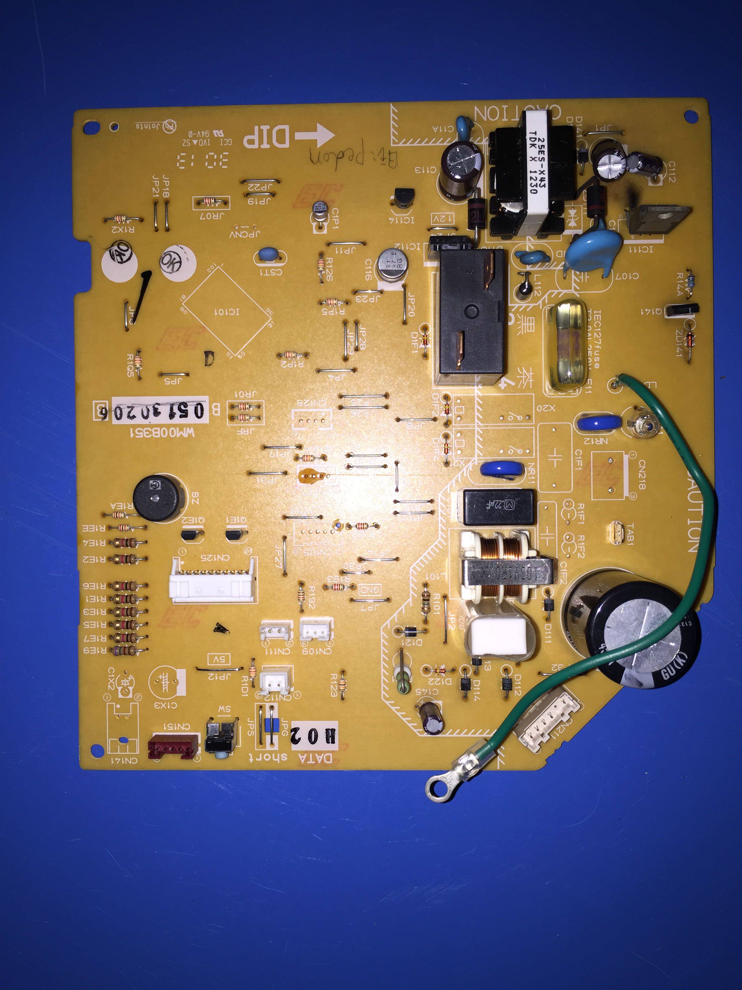 Maintenance of Mitsubishi Air conditioning accessories Inner computer board Main board WM00B351 -Taobao