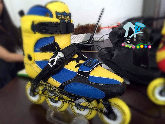 15 FAIR second generation upgrade adult wheel ski flat brake shoes of men and women leather skaters