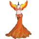 Đồ bơi trẻ em mẫu catwalk Áo thun bikini trò chơi catwalk ăn mặc trẻ em lông vũ sáng tạo cánh bơi
