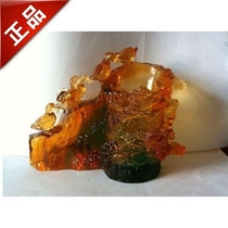 Together with the pen holder glass office desktop practical ornamental ornaments Enterprise Custom-made business souvenirs