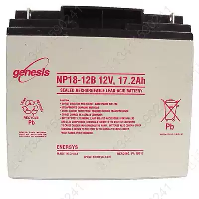 genesis NP18-12B NP18-128FR NP18-12BR Battery 12V17 2AH Battery