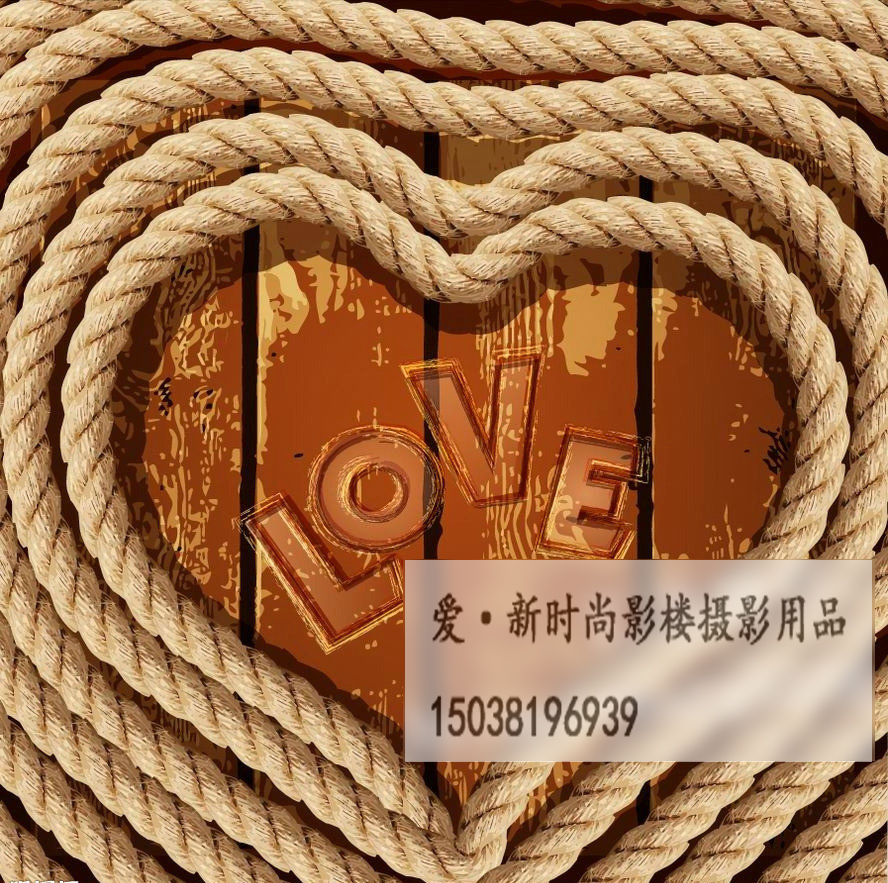 Photography photo props DIY handmade hemp rope photo wall rope decorative woven hemp rope packaging rope 22mm